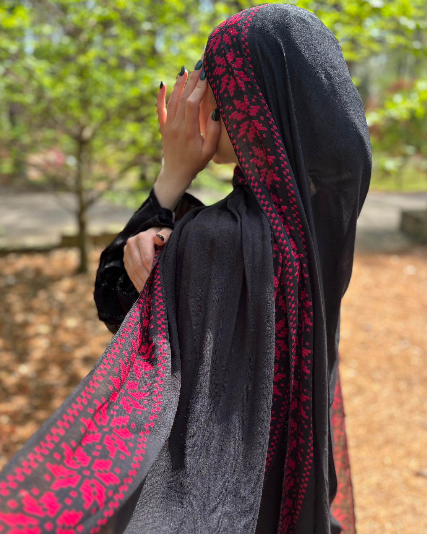 Qamar Beit Lahem Tatreez Print Modal